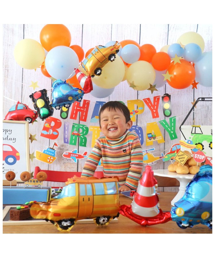 生日裝飾<城市汽車>