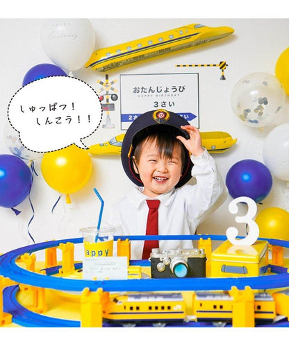 生日裝飾 醫生黃色套裝