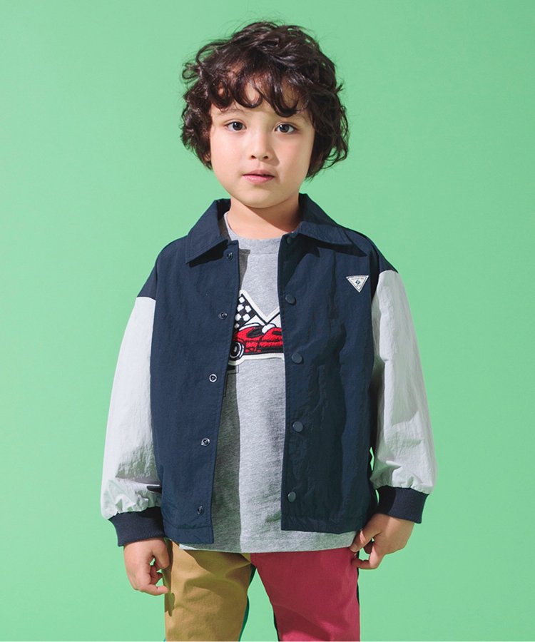 後背LOGO教練夾克