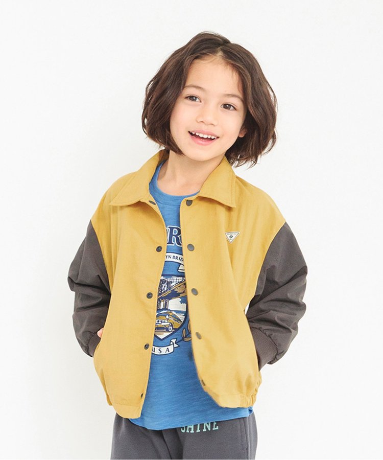 後背LOGO教練夾克