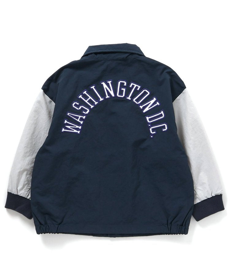 後背LOGO教練夾克