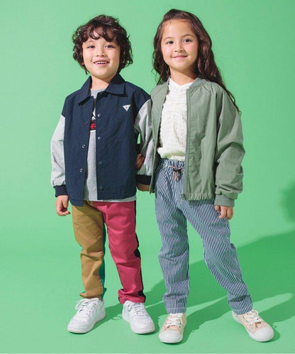 後背LOGO教練夾克