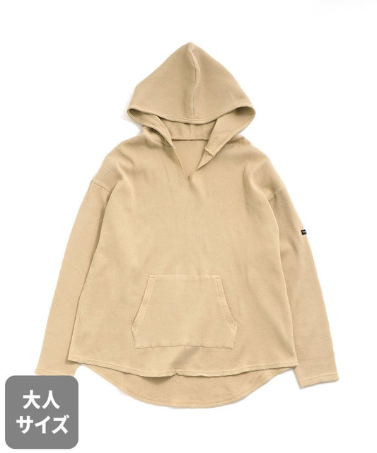 蜂窩絨帽T恤成人