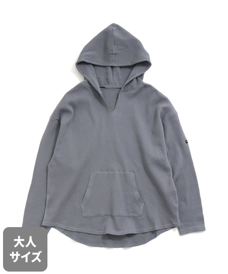 蜂窩絨帽T恤成人