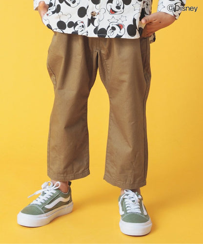 寬鬆斜紋褲部分網絡限定尺寸