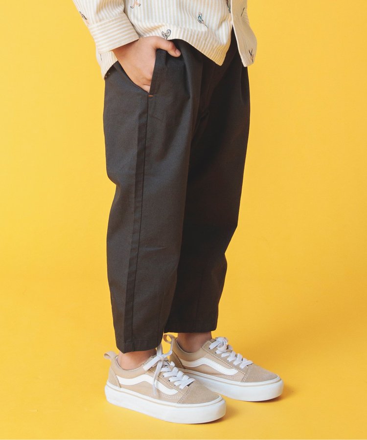 寬鬆斜紋褲部分網絡限定尺寸