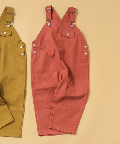 【連衣褲】 柚子蜜拼接連體褲