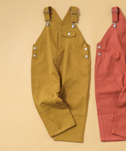 【連衣褲】 柚子蜜拼接連體褲