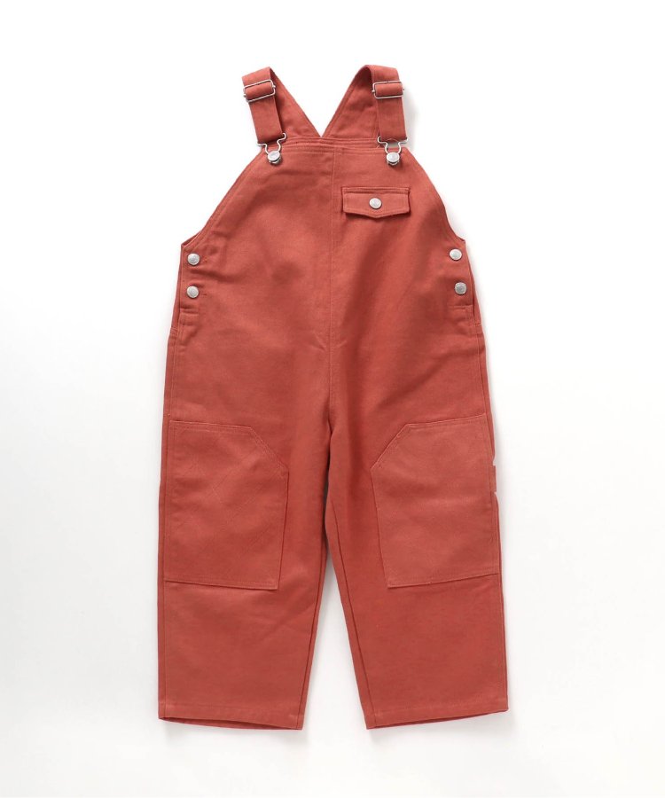 【連衣褲】 柚子蜜拼接連體褲