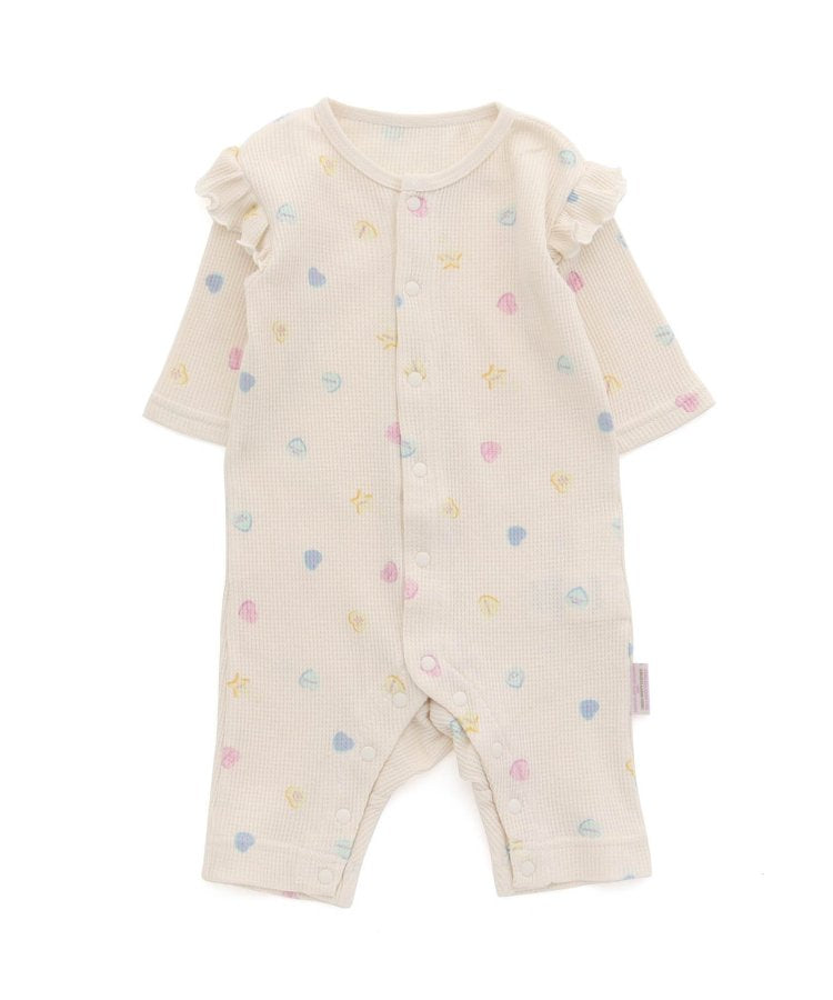 彩色檸檬汽水圖案連體工裝