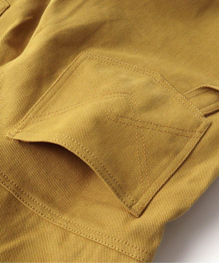 【連衣褲】 柚子蜜拼接連體褲