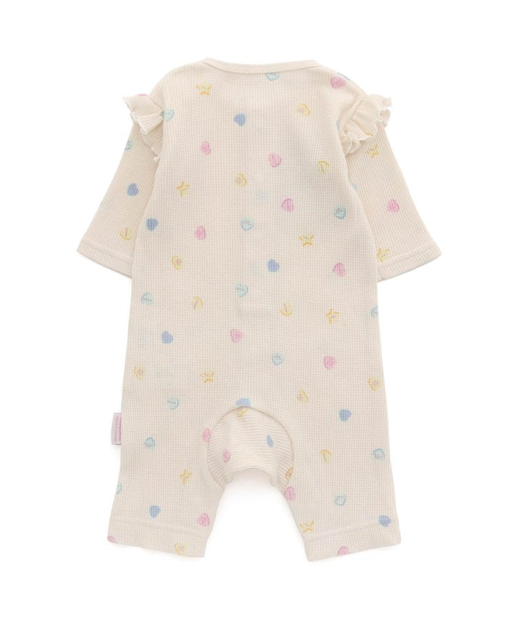 彩色檸檬汽水圖案連體工裝