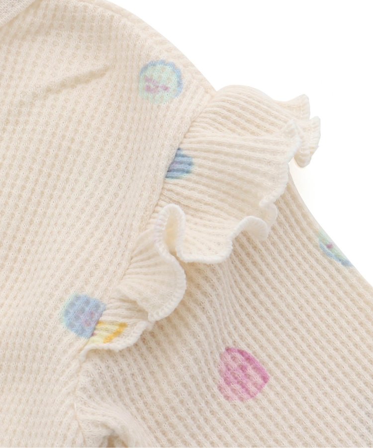 彩色檸檬汽水圖案連體工裝