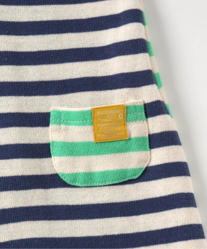 【連衣褲】瘋狂條紋工裝連體褲