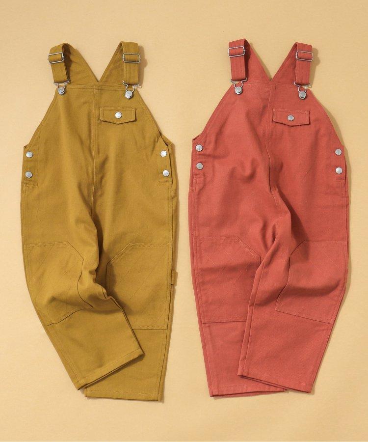 【連衣褲】 柚子蜜拼接連體褲