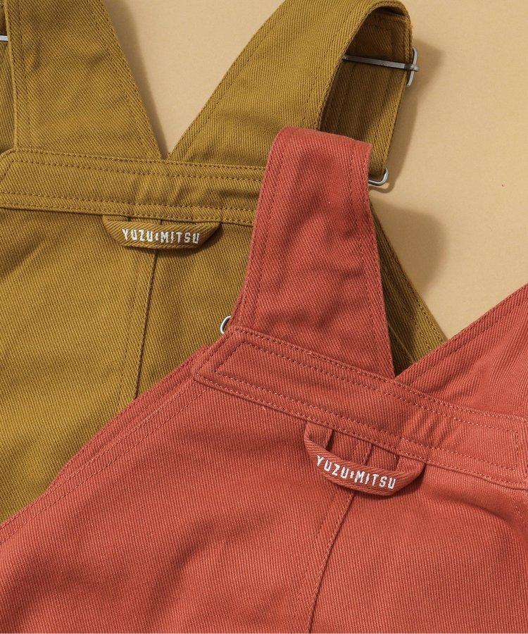 【連衣褲】 柚子蜜拼接連體褲