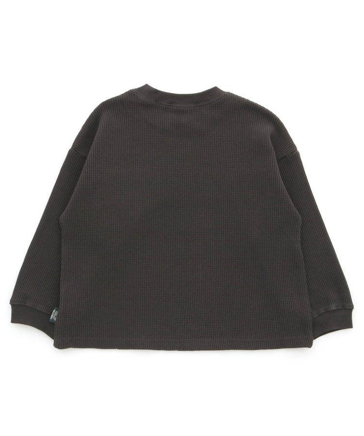 大logo格子紋T恤