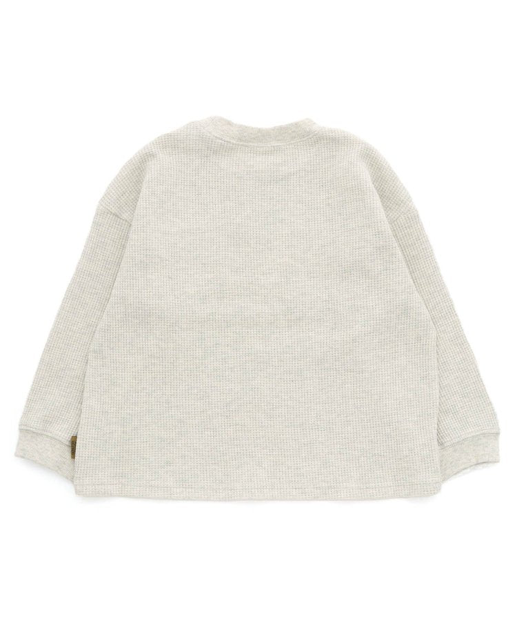 大logo格子紋T恤