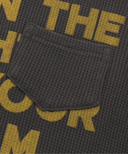 大logo格子紋T恤