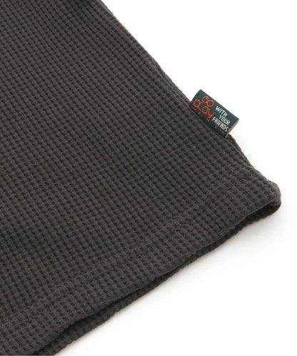 大logo格子紋T恤