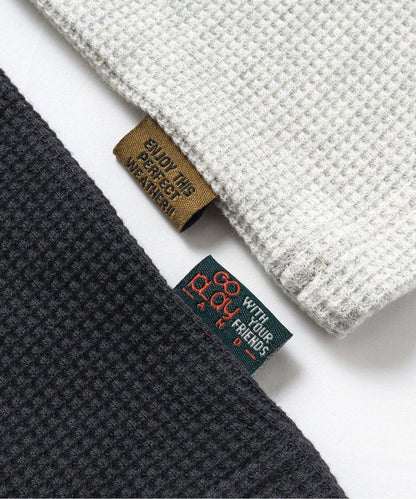 大logo格子紋T恤