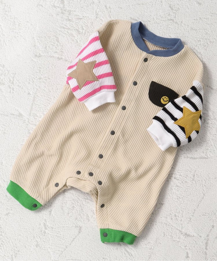 【連衣裙】星星圖案蜂窩針織連體衣