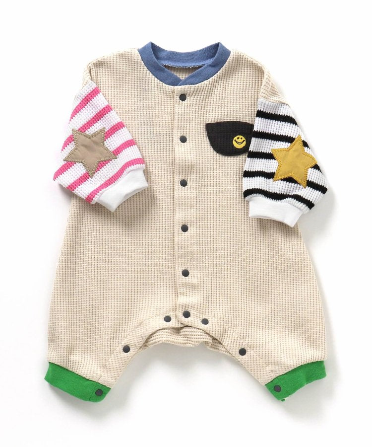 【連衣裙】星星圖案蜂窩針織連體衣