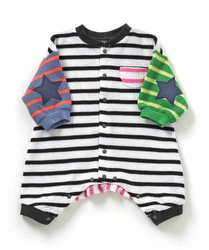 【連衣裙】星星圖案蜂窩針織連體衣