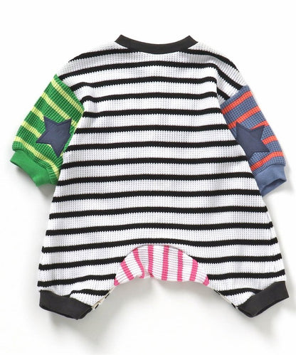 【連衣裙】星星圖案蜂窩針織連體衣