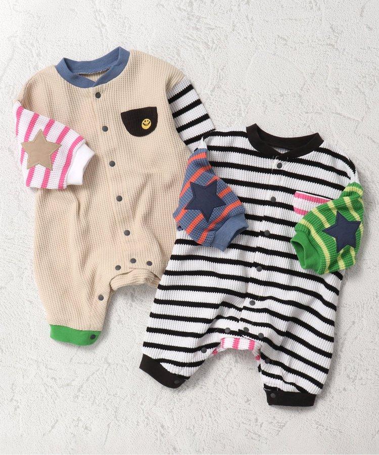 【連衣裙】星星圖案蜂窩針織連體衣