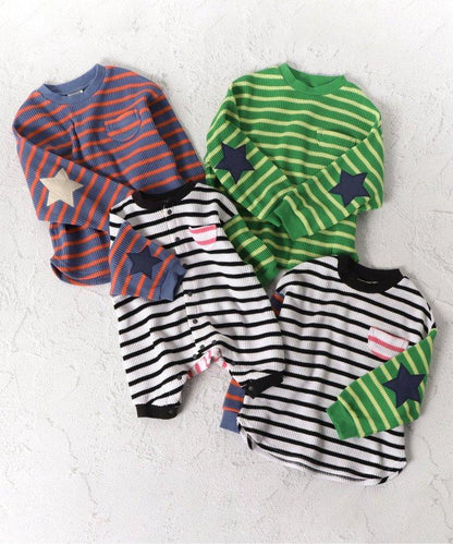 【連衣裙】星星圖案蜂窩針織連體衣