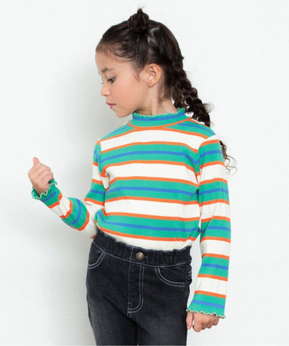 條紋針織長袖T恤