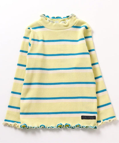 條紋針織長袖T恤