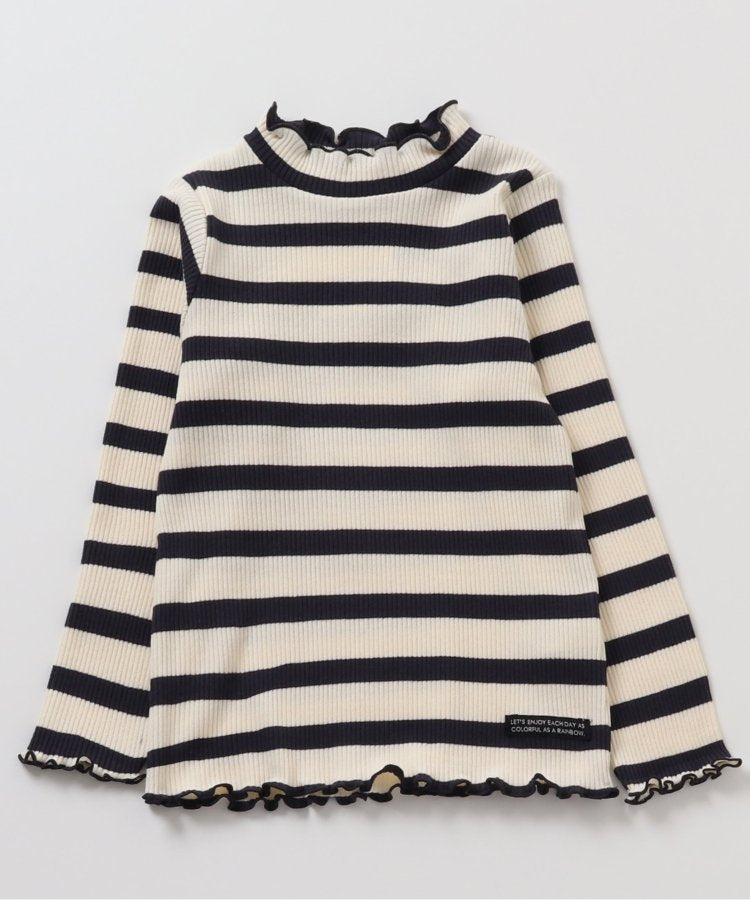 條紋針織長袖T恤