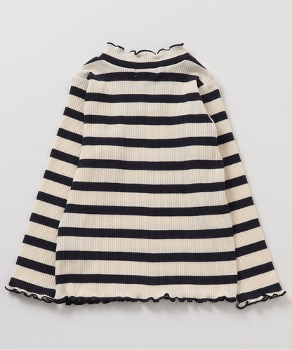 條紋針織長袖T恤