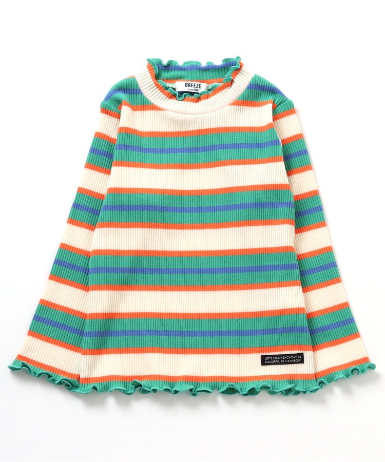 條紋針織長袖T恤