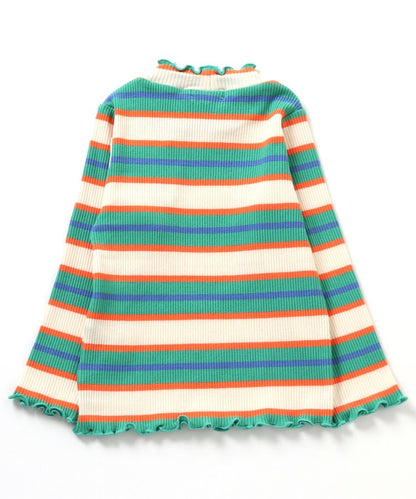 條紋針織長袖T恤