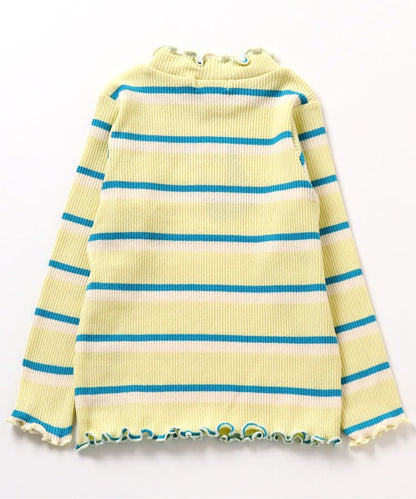 條紋針織長袖T恤