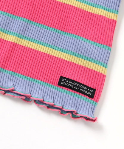 條紋針織長袖T恤