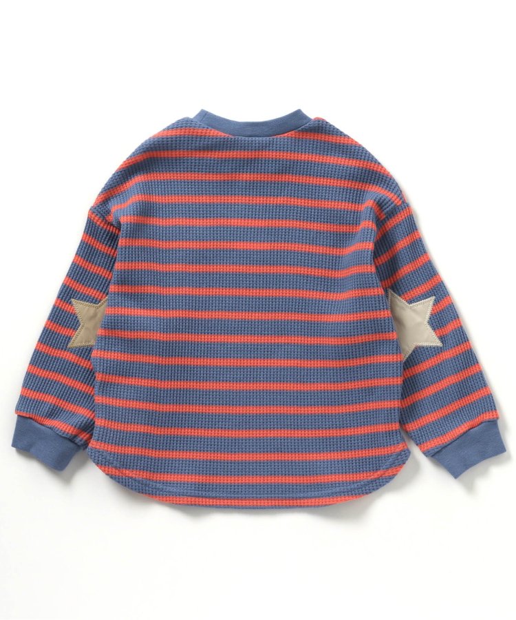 【連衣裙】星星圖案蜂窩紋長袖T恤