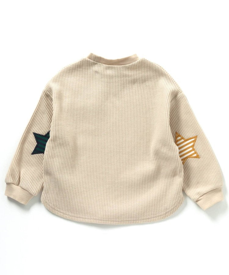 【連衣裙】星星圖案蜂窩紋長袖T恤