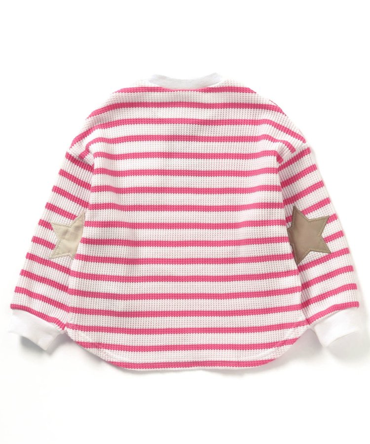 【連衣裙】星星圖案蜂窩紋長袖T恤