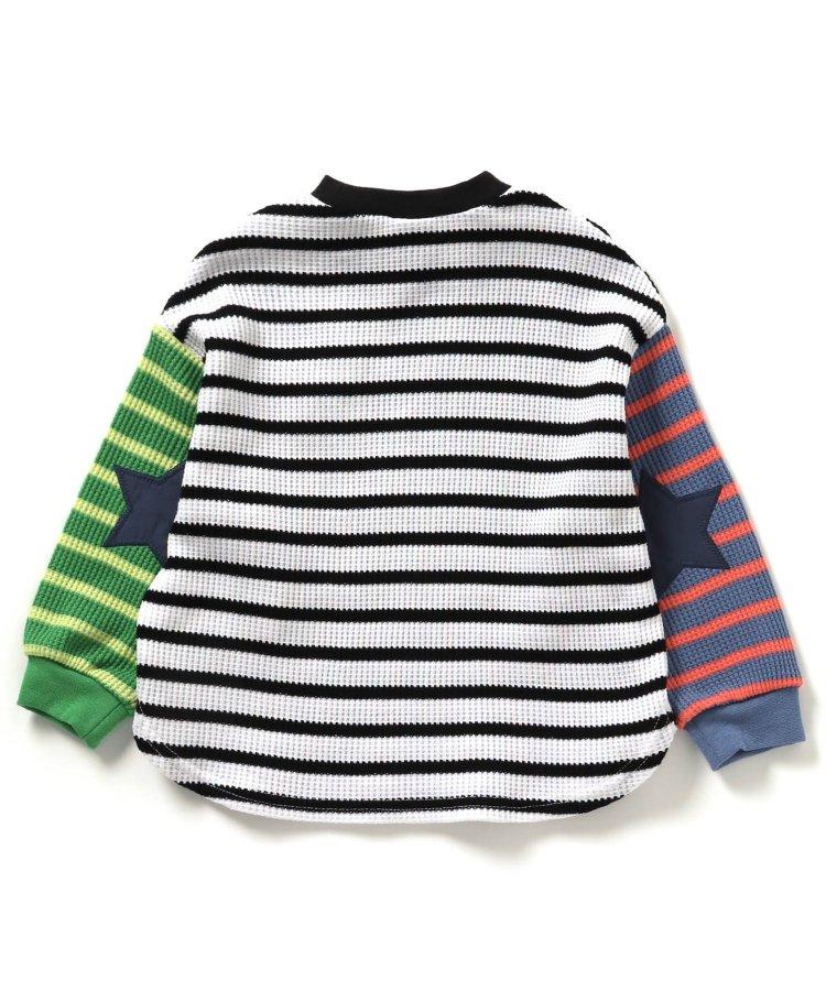 【連衣裙】星星圖案蜂窩紋長袖T恤