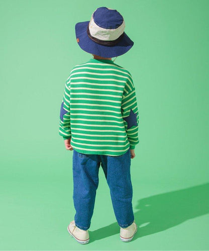 【連衣裙】星星圖案蜂窩紋長袖T恤