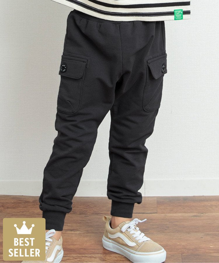 側口袋短袖T恤褲 10分褲