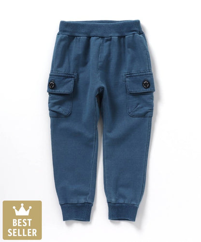 側口袋短袖T恤褲 10分褲