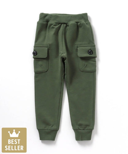 側口袋短袖T恤褲 10分褲