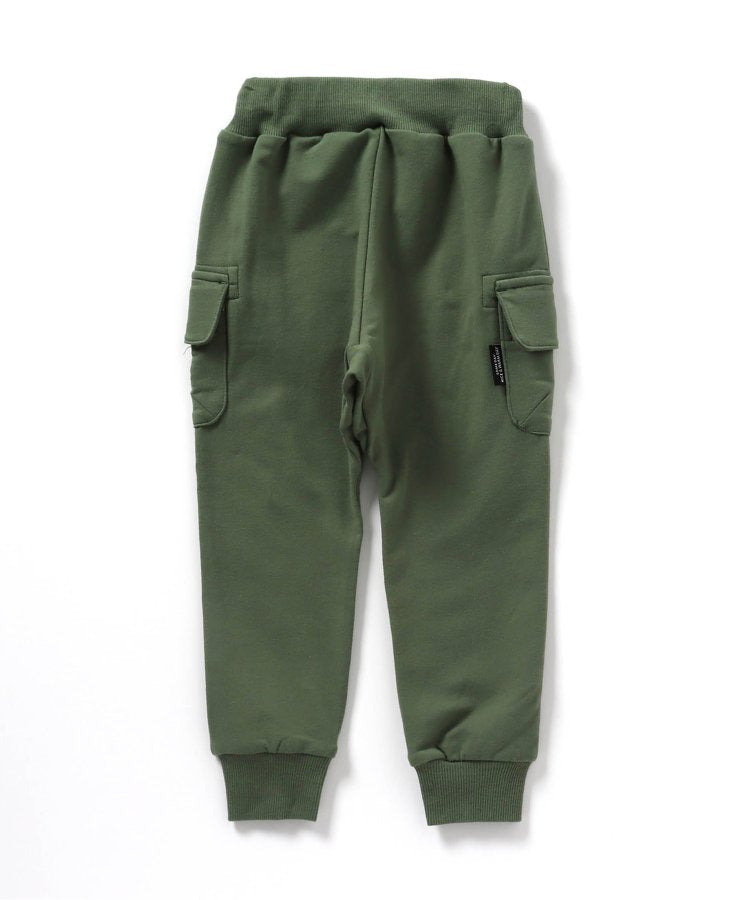 側口袋短袖T恤褲 10分褲