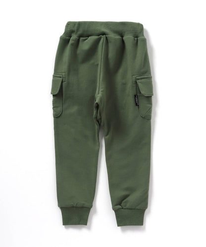 側口袋短袖T恤褲 10分褲