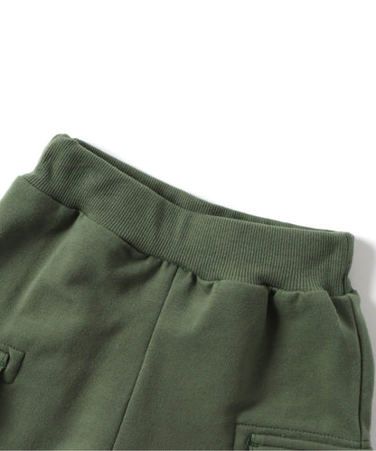 側口袋短袖T恤褲 10分褲